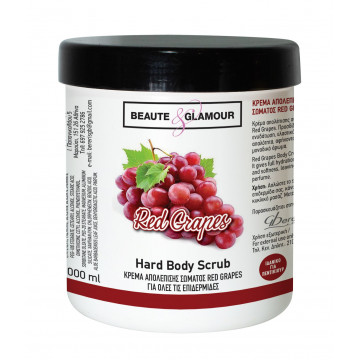 Hard Body Scrub Red Grapes...