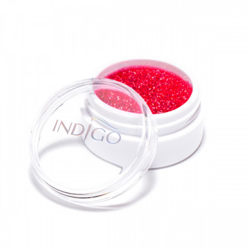 Indigo Pixel Effect Neon Pink